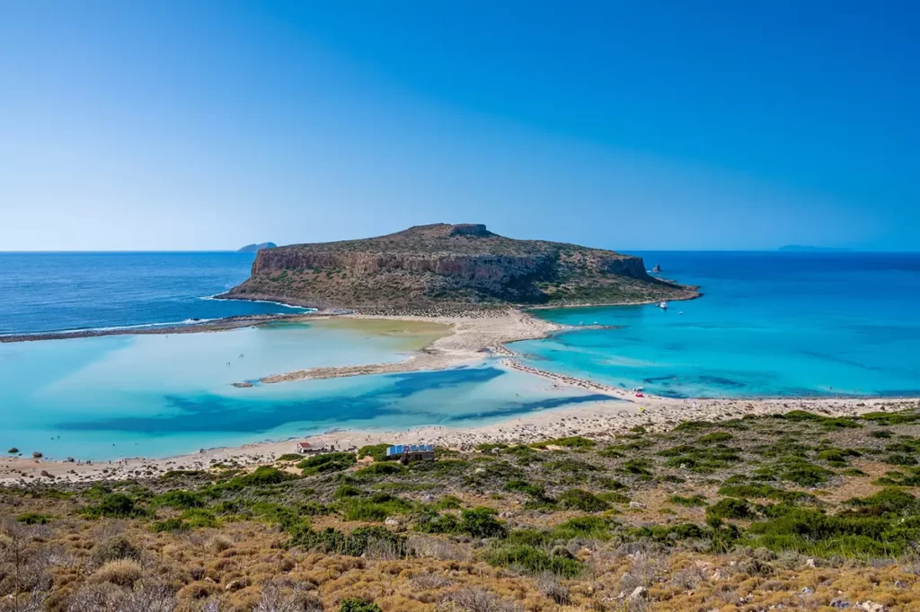 The Definitive Bucket List of Things to Do & See in Chania - Balos Lagoon from Above